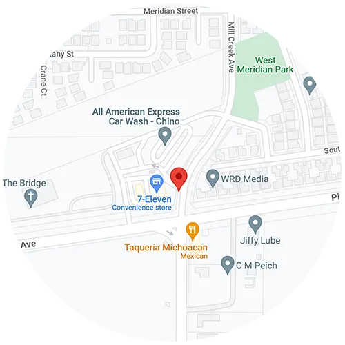 Map to Chino Location